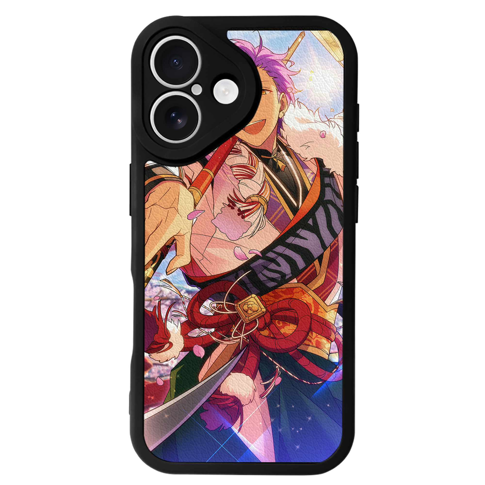 （画像用） あんさんぶるスターズ! Ensemble Stars 【iPhone 16シリーズ対応】シリコンスマホケース（レザー調） 材質：シリコン